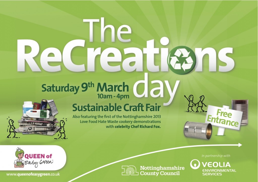Queen of Easy Green and Veolia Recreations Day Sustainable Craft Fair Queen of Easy Green and Veolia Recreations Day Sustainable Craft Fair