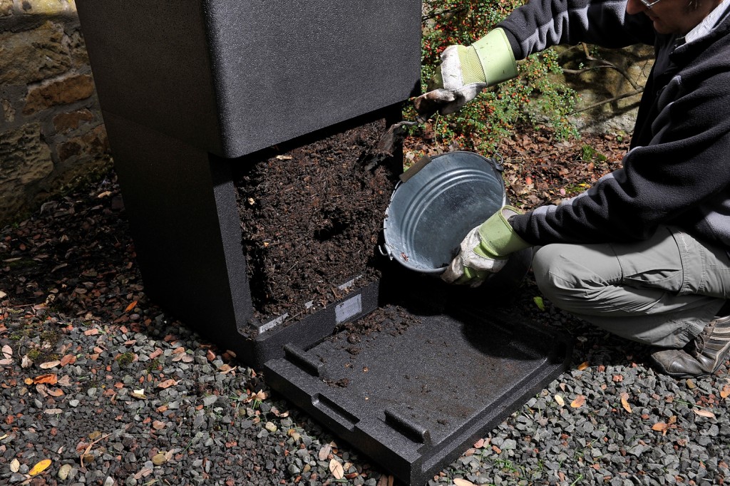HOTBIN composter ideal for composting cooked food waste
